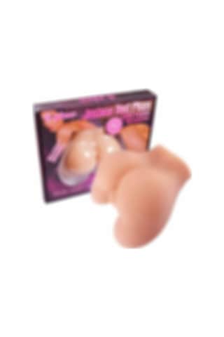 Hızlı Express Xise 2 Işlevli Titreşimli Realistik Kalça Vajina Mastürbatör Ten Rengi