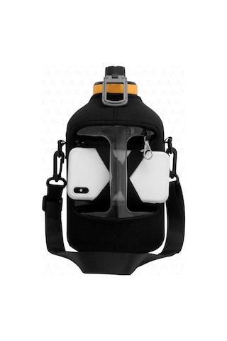 VALLETTA WİNTA MOTİVASYONLU SPORCU SU MATARASI 2,2 LT - SİYAH