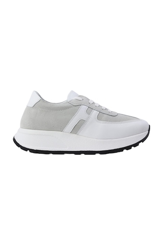 Albishoes Albini Kadın Hakiki Deri Ve Süet Günlük Spor Ayakkabı Beyaz