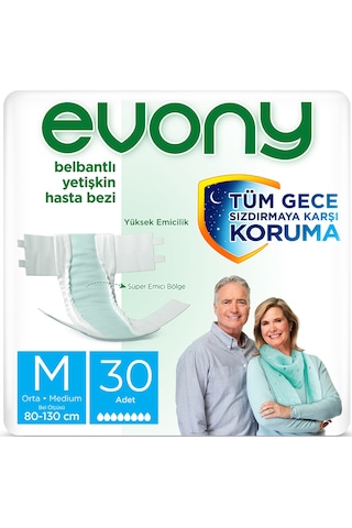 Evony Belbantlı Hasta Bezi M 30'lu