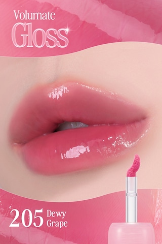 Clio Pigmentli Parlak Bitişli Dolgunlaştırıcı Lip Gloss Clıo Volumate Gloss 205 Dewy Grape