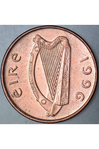 İrlanda 1 Penny 1996 Çilaltı.