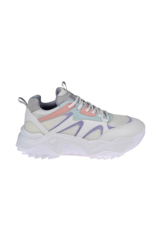 Pullman Kadın Spor Ayakkabı Sneaker Sms-65142 Beyaz Multi-beyaz Multi Beyaz