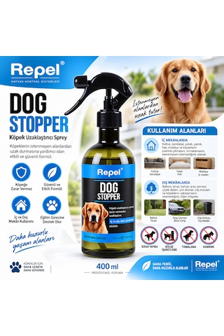 Repel Dog Stopper Köpek Uzaklaştırıcı Sprey 400 Ml