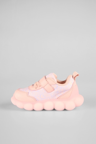 Vicco Süse Işıklı Kız Bebek Pudra Spor Ayakkabı Pudra