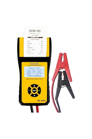 Lancol Araç Akü Test Cihazı Micro-300 100-2000cca 30-200ah