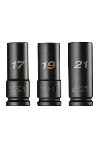Ryobi Rhdıs3pc Derin Lokma Seti 3 Parça 1/2 17-19-21 5132006070