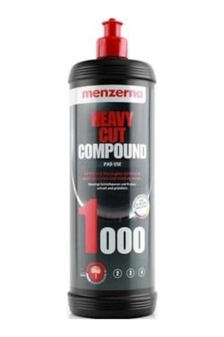 Menzerna Hediyeli Set 1000ml 1000 Pasta- 3000 Hare Cila - 1 Adet Polisaj Süngeri Hediye
