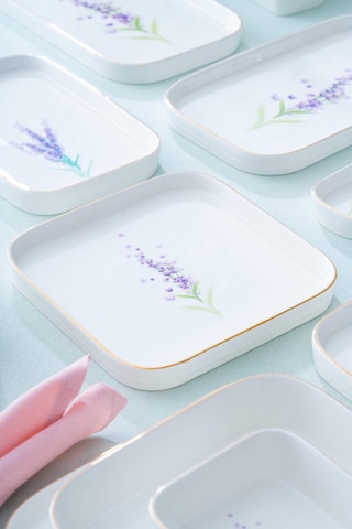 Acar Lavander 45 Parça Kahvaltı/yemek Takımı Çok Renkli