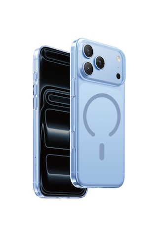 Keephone Apple İphone 18 Pro Max Uyumlu Magsafe Arka Koruma Kılıf - Mavi