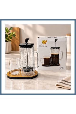Buradabulabilirsin French Press 650 Ml Bbz Çok Renkli