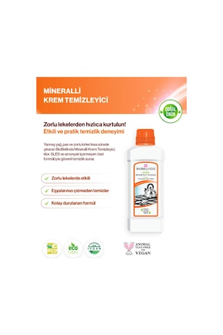 Biobellinda Mineralli Krem Temizleyici 1050 G/700 Ml