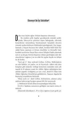 Teftiş: Gizemli Bir Roman Denemesi