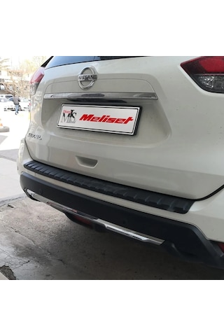 Nissan X-trail Arka Tampon Eşiği Mat Siyah 2017-2021 Arası Uyumlu