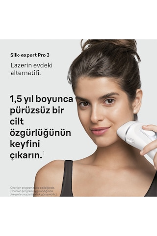 Braun Ipl Silk Expert Pro 3, Evde Tüy Alma, Çanta, Venus Tıraş Makinesi, 2 Başlık İle, Pl3122