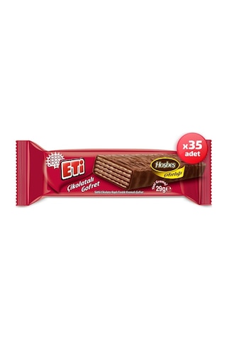 Sütlü Çikolatalı Gofret 29 G X 35 Adet