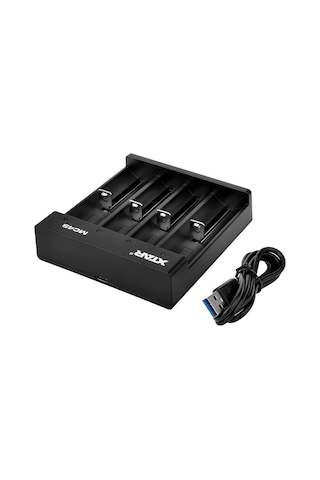 Xtar Mc4s Li İon/ni Mh Pil Şarj Cihazı 4lü