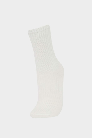 Defacto Kız Çocuk 3lü Pamuklu Uzun Çorap F7212a8nskr1 ÇoK Renkli