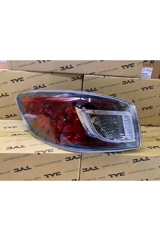 Mazda 3 Bl Sedan 2009-2013 Arası Tyc Sol Dış Stop Lambası Duysuz Bbp2-51-160e / Bbp2-51-160d