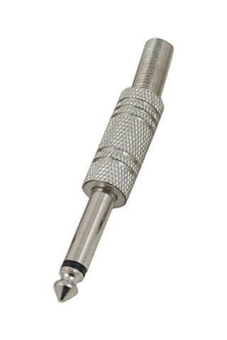 6.3 Mm Metal Mono Jack 6.3 Mm Gitar Jack Metal Mono Jack Mono Gitar Jack