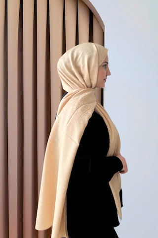 Sarqa Scarf Çiçek Desen Jakar Şal