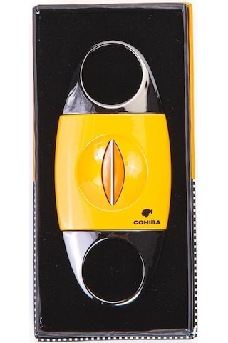 Cohiba Sarı-gunmetal V Puro Makası Kesici - Tr6829