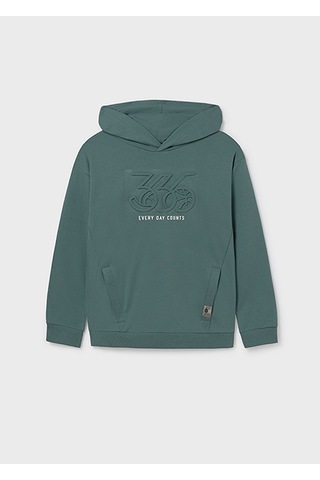 Mayoral Yeşil Erkek Çocuk Kapüşonlu Sweatshirt 7401 Yeşil