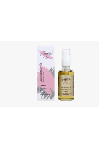 Purezer Natural Doğal Saç Bakım Yağı 50 ML