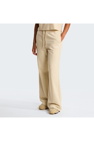 The North Face Essential Light Wide Leg Kadın Krem Pantolon Nf0a8gqzdom1