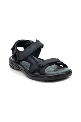 Pisagor Ps-33700 Ortopedik Erkek Sandalet Siyah
