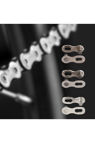 Reedark Bisiklet Zinciri Bağlantı Kolu - 6-10 Vites Uyumlu, Dayanıklı Paslanmaz Çelik, Kolay Montaj, Bisiklet Ekipmanı 1 Çift