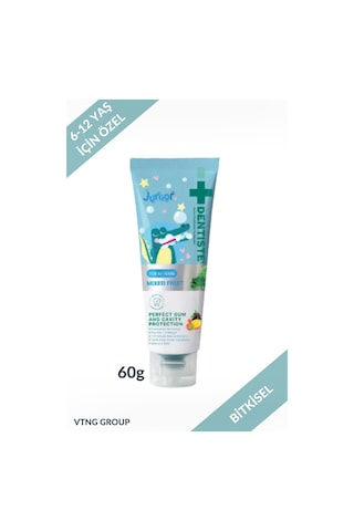 Dentiste Kids Junior +6 Yaş Bitkisel Karışık Meyveli Çocuk Diş Macunu 60 G