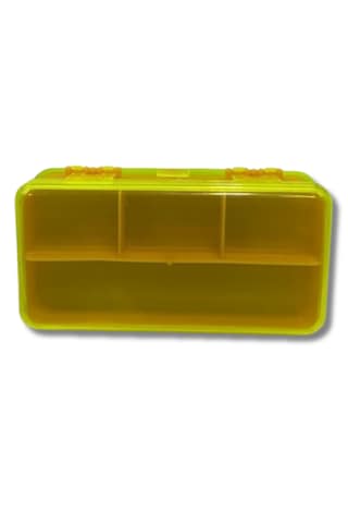 Powerex Çift Taraflı 4 Bölmeli + 5 Rig Sarım Aparatlı Organizer Balıkçı Kutusu
