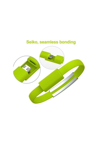 Prestigegoods Olaf Mikro Usb Bilezik Kablo, İphone Uyumlu Xs Max Xr 6s 7 Ve Android C Tipi Telefonlar İçin Şarj Ve Senkronizasyon