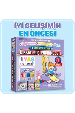 Osman Abalı Dikkati Güçlendirme Seti 1 Yaş
