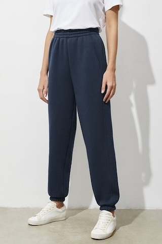 Madmext Kadın Lacivert Comfort Fit Eşofman Altı Mg1353 Lacivert