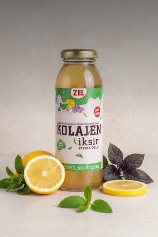 Kolajen İksir 250ml 3 Adet Kolajen Ilaveli, Soğuk Içecek