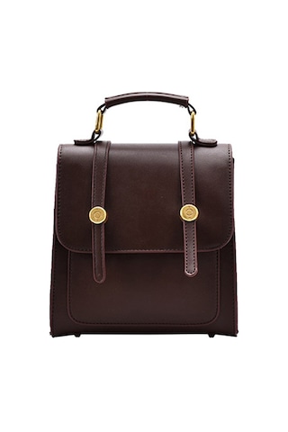 Retro Kadın Üç Taşımalı Sırt Çantası-kahverengi001 Kahve - Taba