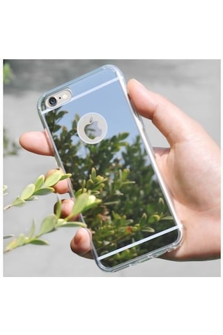 Ringke Mirror Fusion iPhone 6s Plus/ 6 Plus İle Uyumlu Aynalı Kılıf Silver