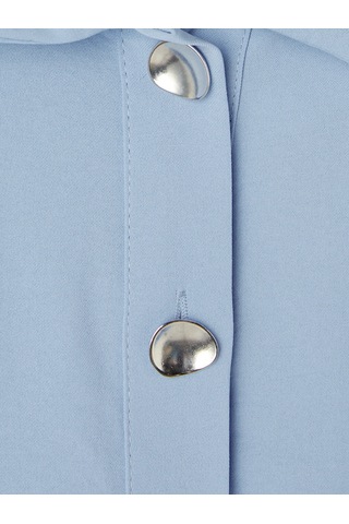 Lcw Everyday Mavi Oversize Kadın Gömlek Tunik