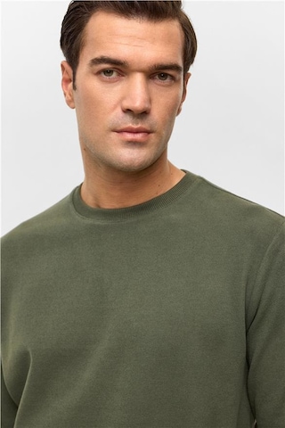 Süvari Haki Regular Düz Bisiklet Yaka Sweatshirt Sw2013700013-yh1 Haki