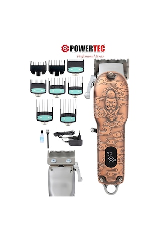 Powertec TR-6700 Dijital Saç Sakal Tıraş Makinesi
