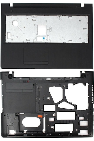 Alfabilgisayar Lenovo Uyumlu Ideapad Z50-70, 20354, 80E7 Alt Üst Kasa Takım