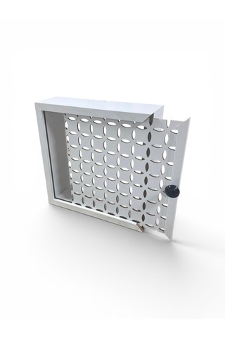 Modem Saklama Kutusu 45cm 30cm Mdf Beyaz