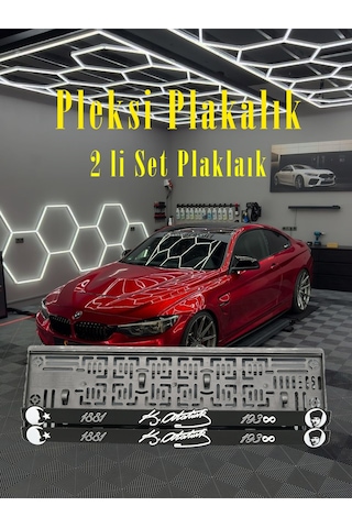 M.kemal Atatürk'lü Pleksi Plakalık - 847005314