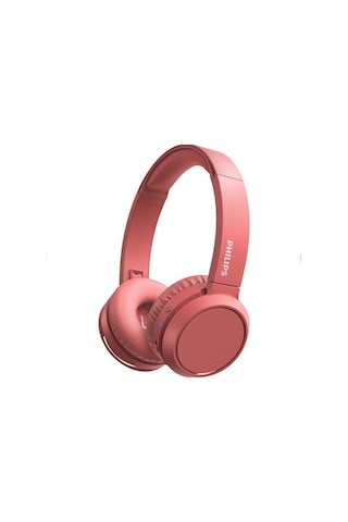 Philips Mikrofonlu Kablosuz Kulak Üstü Kulaklık - Kırmızı TAH4205