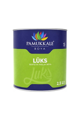 Pamukkale Lüks Parlak Sentetik Yağlı Boya 2.5 Lt Ral 1019 Gri Bej