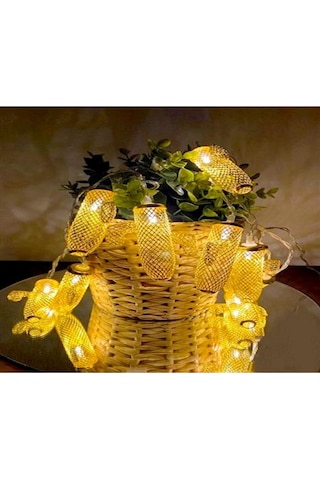 Hdmarketim Kaktüs10'lu Dekoratif Led Lamba (2 Metre)