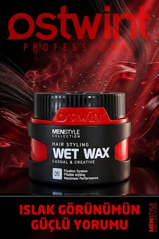 Ostwint Wet Wax No:5 Kırmızı 150 ML