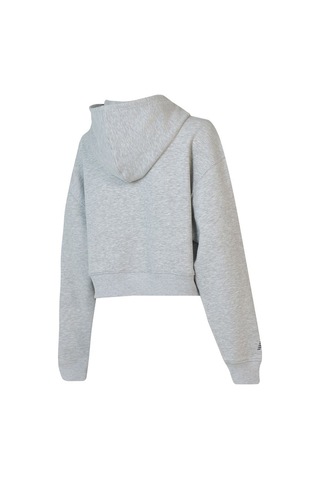 New Balance Nb Lifestyle Women Hoodie Kadın Gri Sweatshirt - Wnh1639